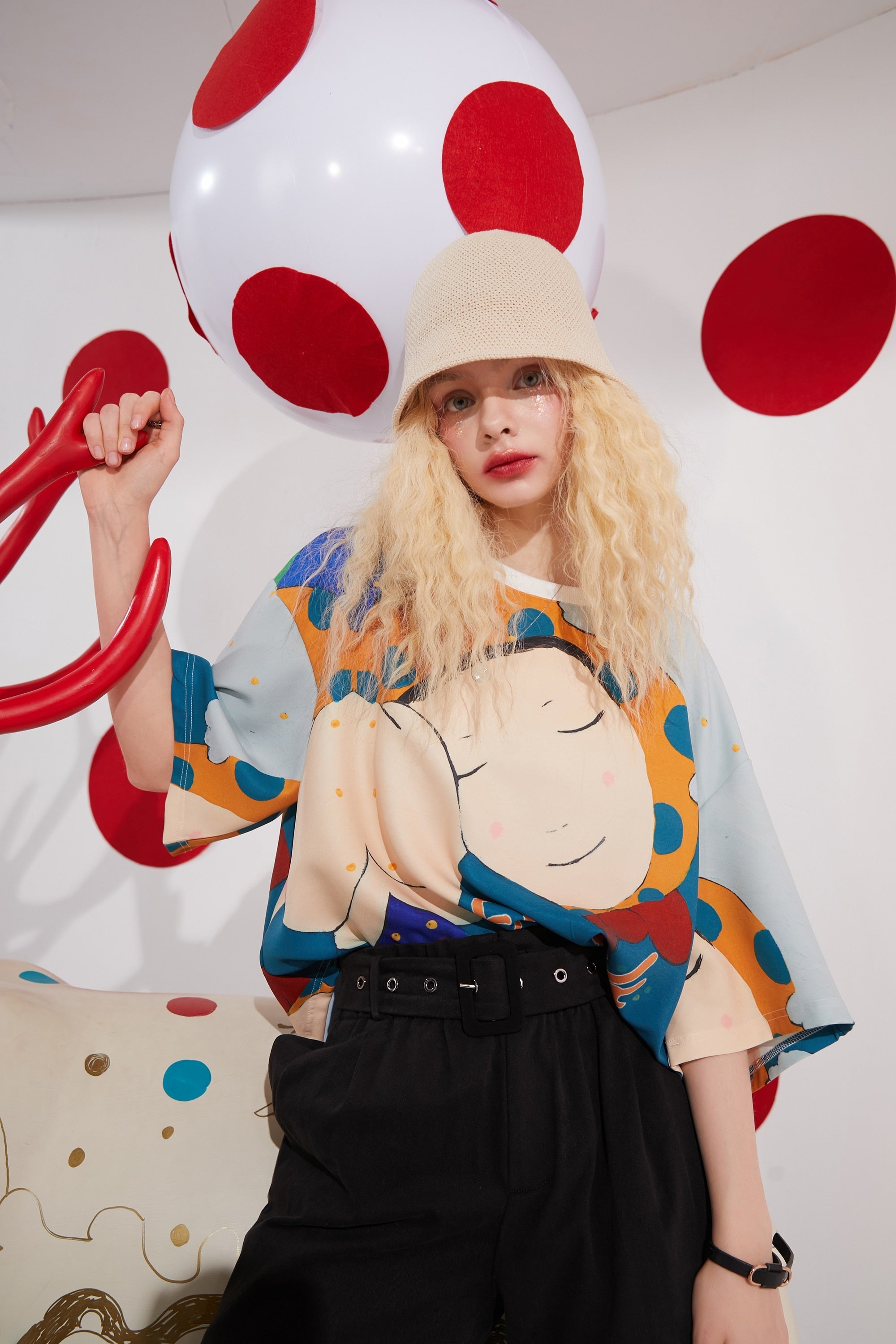 Funny Graphic Print Casual T-Shirts Women Top