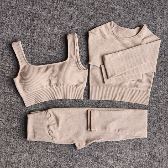 Yoga Set Seamless Women & #39;s Sportswear - GilloServ