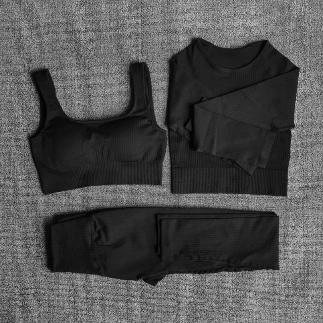 Yoga Set Seamless Women & #39;s Sportswear - GilloServ