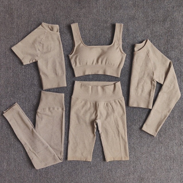 Yoga Set Seamless Women & #39;s Sportswear - GilloServ