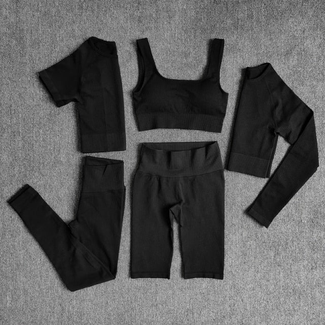 Yoga Set Seamless Women & #39;s Sportswear - GilloServ