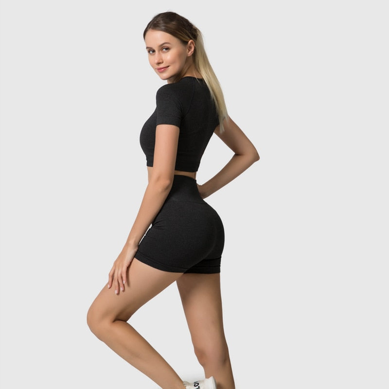 2/3/5PCS Seamless Women Yoga Set - GilloServ