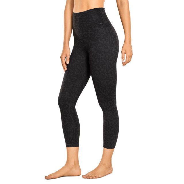 Matte Brushed Yoga Leggings 21 Inches - GilloServ