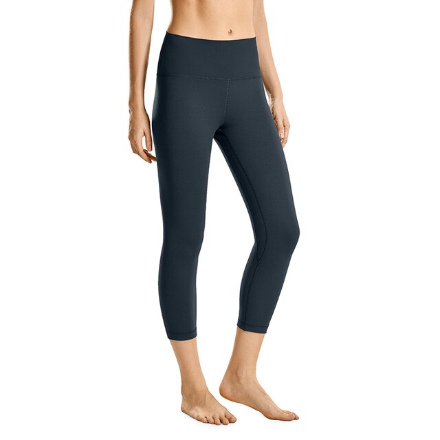 Matte Brushed Yoga Leggings 21 Inches - GilloServ