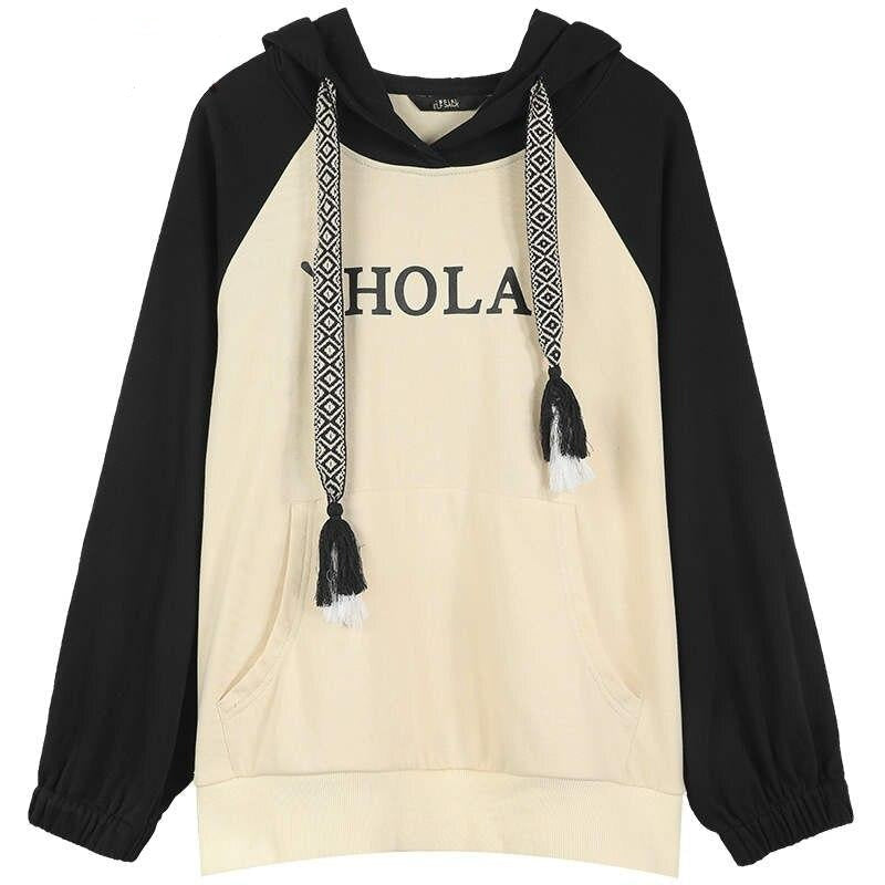 Print Casual Hoodies Sweatshirt Women top