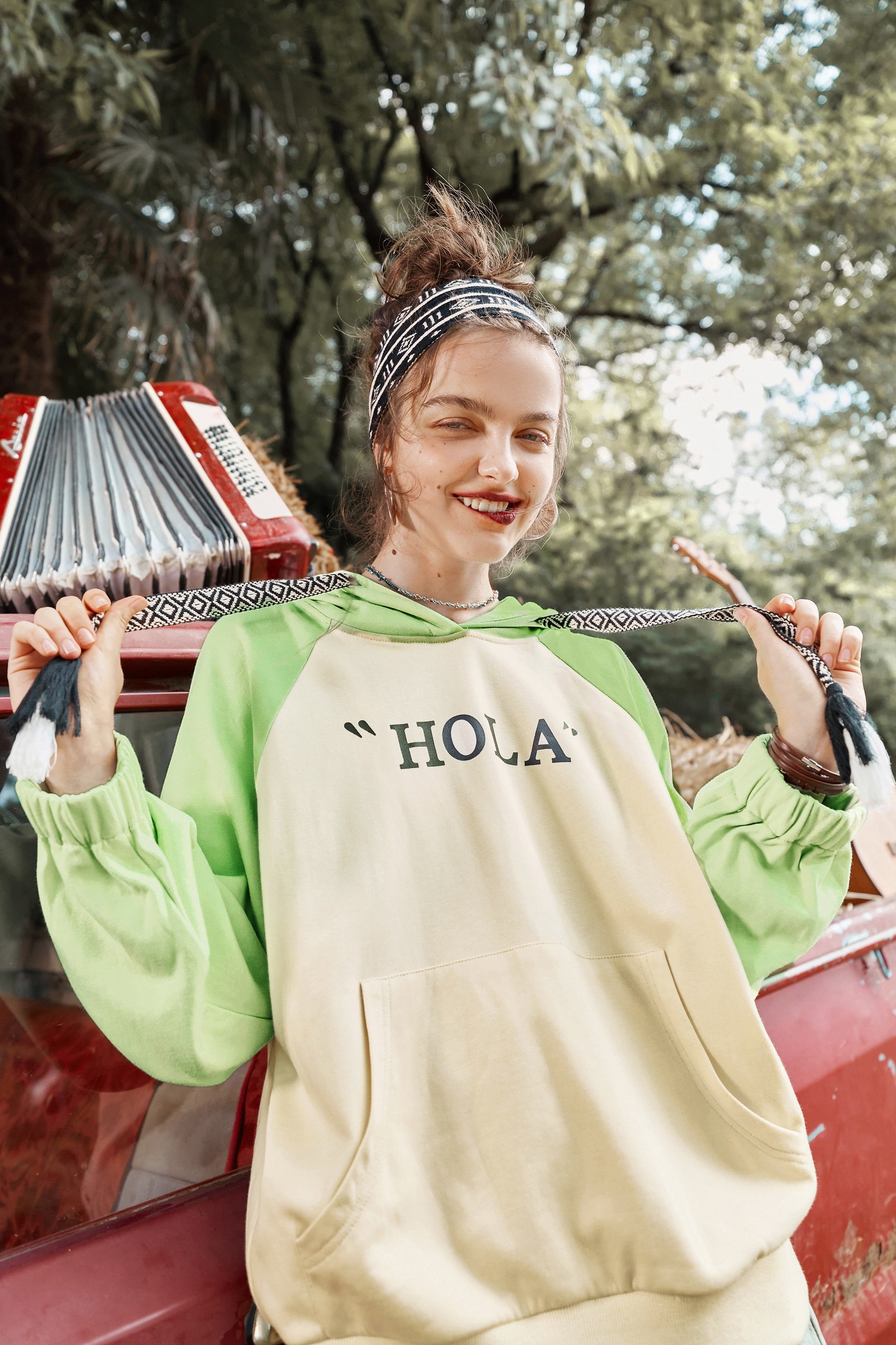 Print Casual Hoodies Sweatshirt Women top