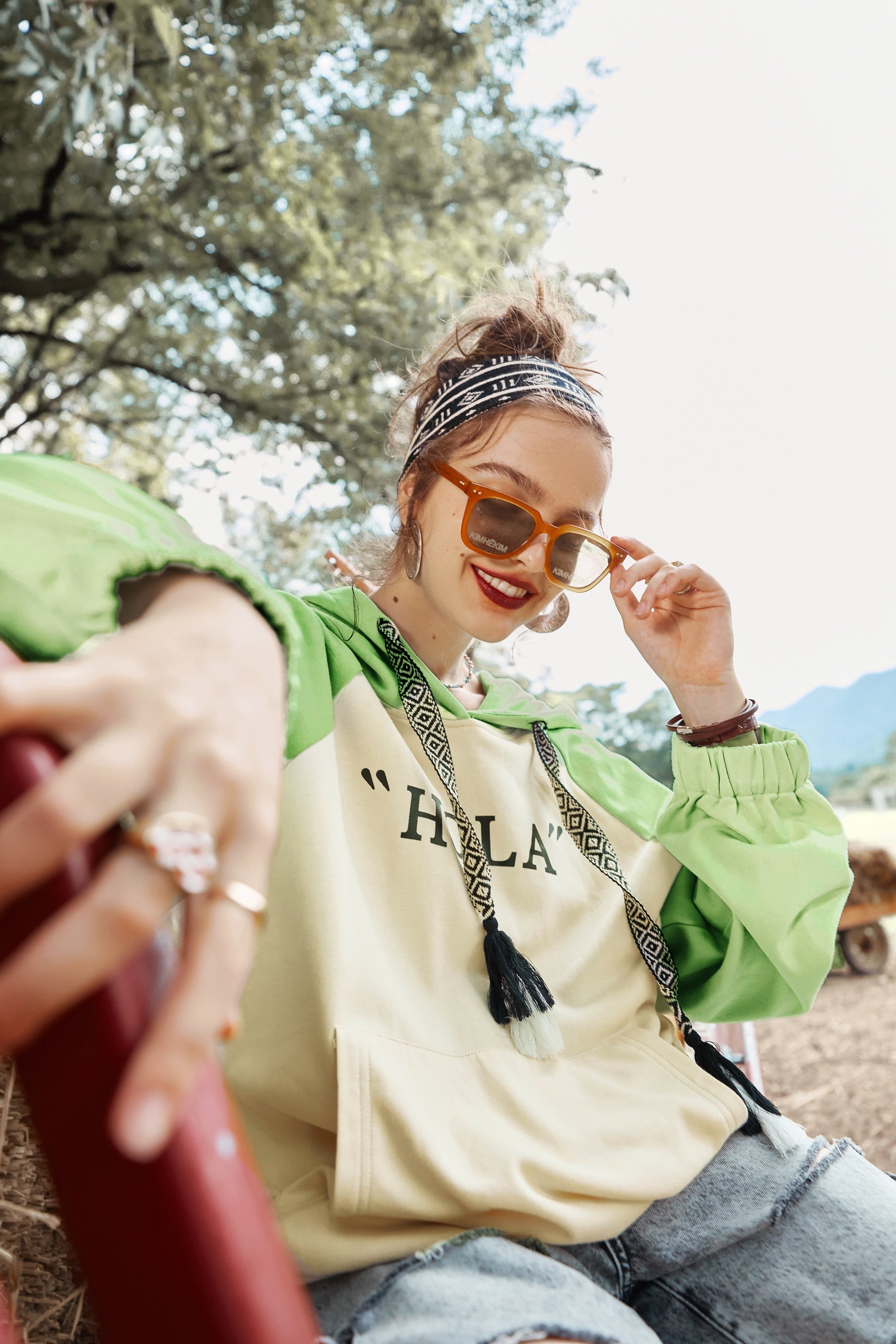 Print Casual Hoodies Sweatshirt Women top