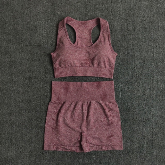 2/3/5PCS Seamless Women Yoga Set - GilloServ
