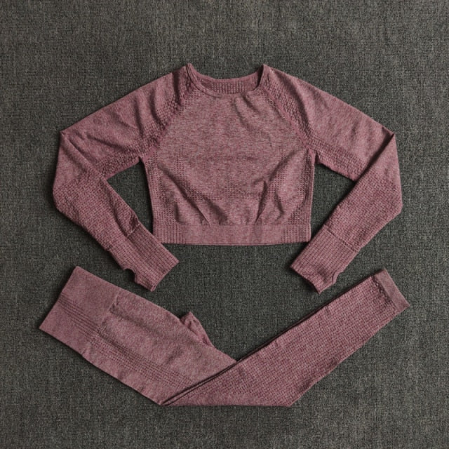 2/3/5PCS Seamless Women Yoga Set - GilloServ