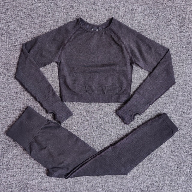 2/3/5PCS Seamless Women Yoga Set - GilloServ