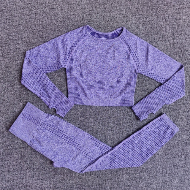 2/3/5PCS Seamless Women Yoga Set - GilloServ