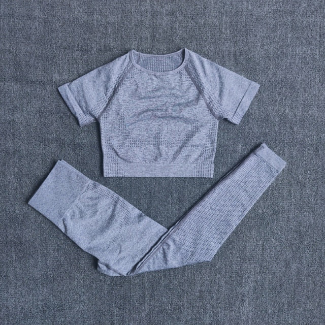 2/3/5PCS Seamless Women Yoga Set - GilloServ