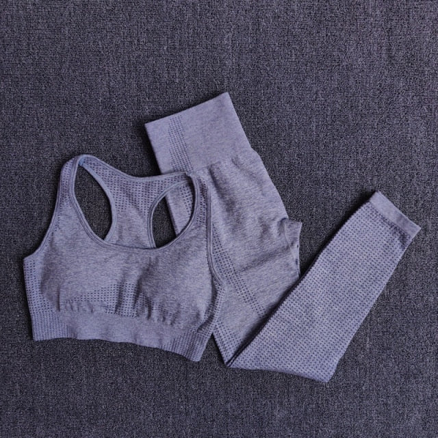 2/3/5PCS Seamless Women Yoga Set - GilloServ