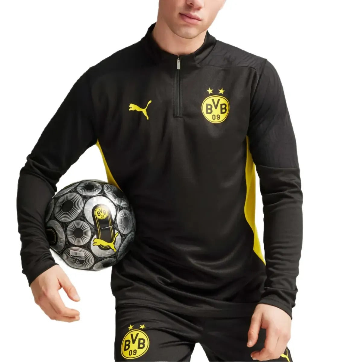 BVB Borussia Dortmund black training technical tracksuit