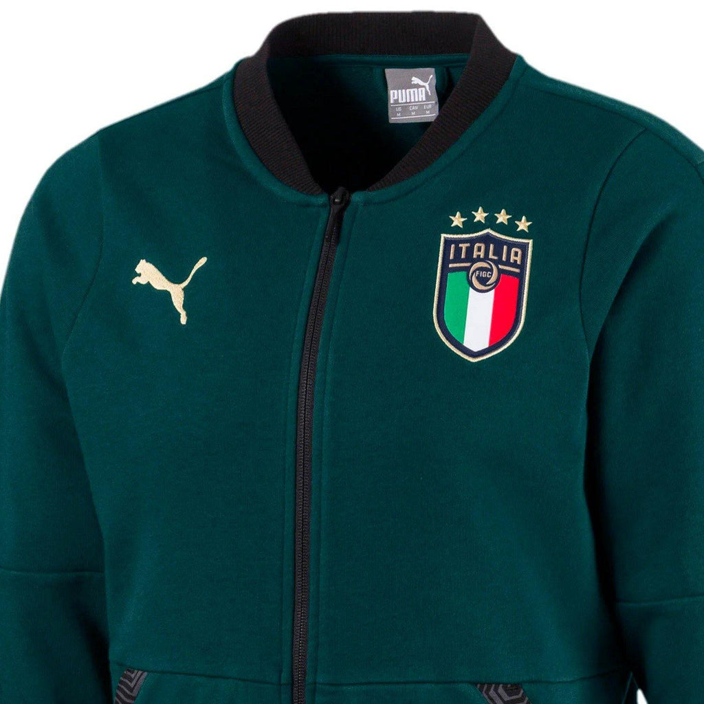 Kids - Italy green Casual presentation tracksuit 2019/20 - Puma-4