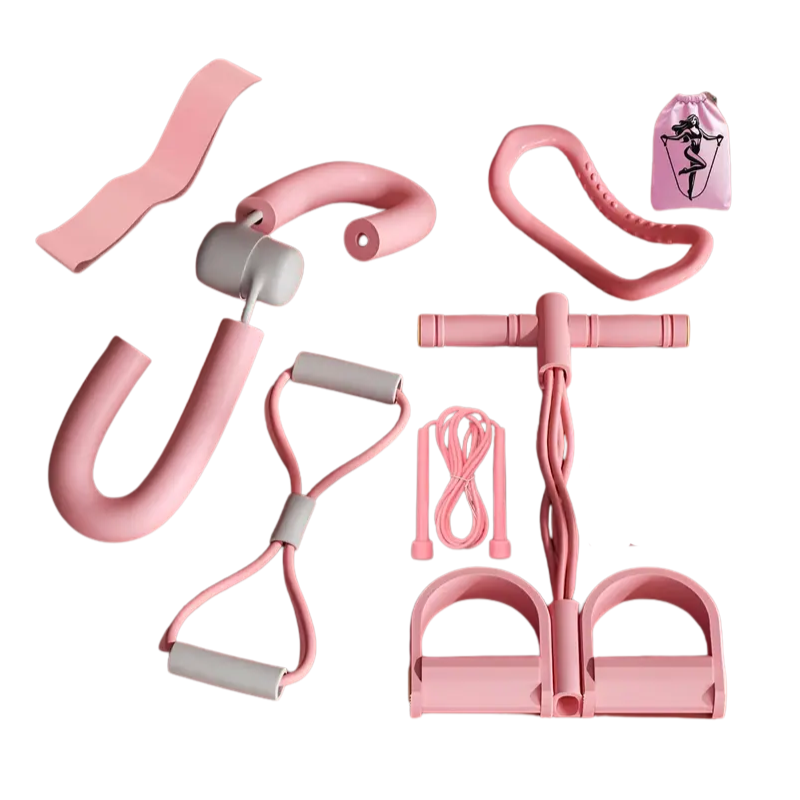 Yoga Pilates Fitness Set with Accessories (8pcs) - GilloServ