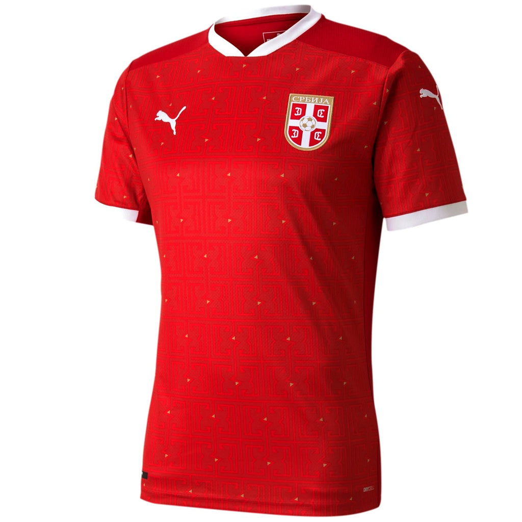 Serbia national team Home soccer jersey 2020/21 - Puma-0