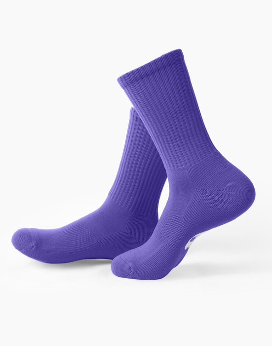 Sport Crew Socks - Lavender - GilloServ