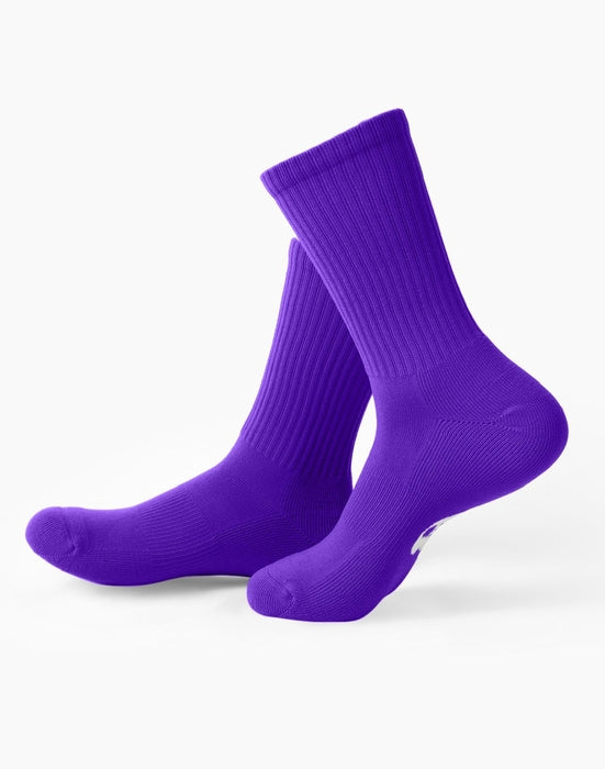 Sport Crew Socks - Violet - GilloServ