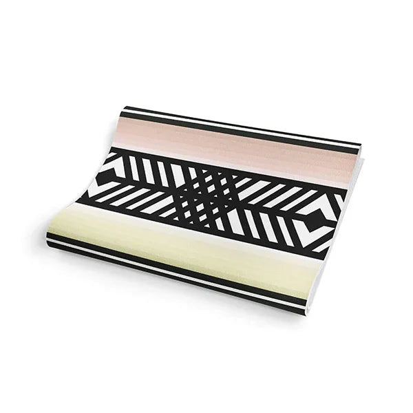 Yoga Mat | 6mm Thick | Striped | Non-Slip | Eco Friendly | Yune Yoga | Helena - GilloServ