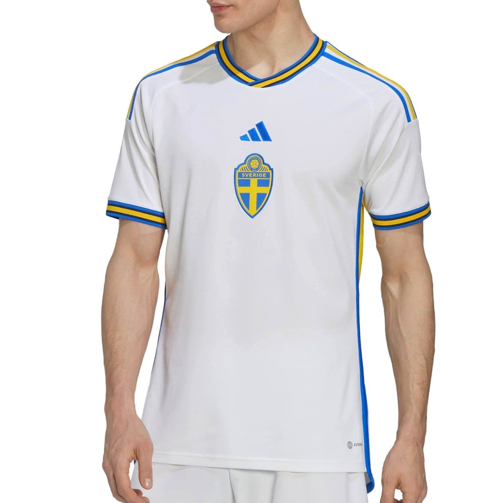 Sweden national team Away soccer jersey 2022/23 - Adidas-2