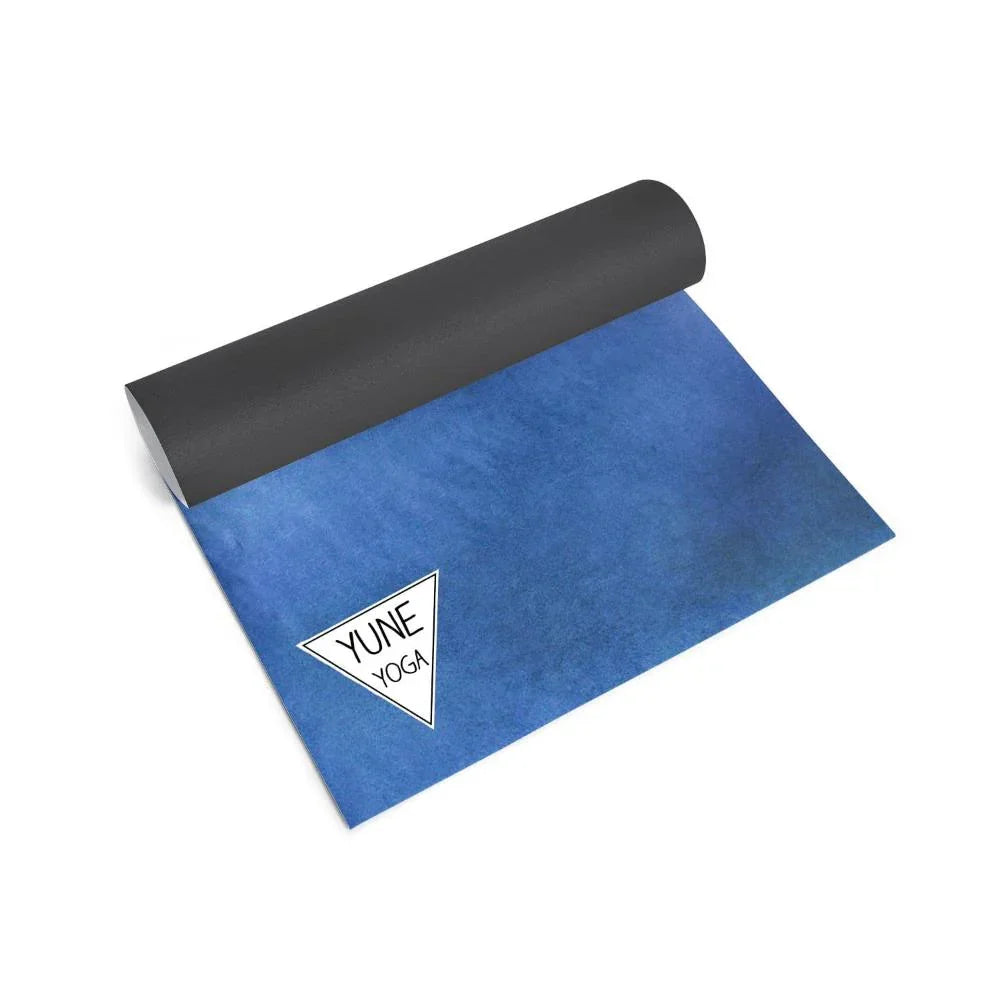 Yoga Mat | 6mm Thick | Blue | Non-Slip | Eco Friendly | Yune Yoga | Serenity - GilloServ