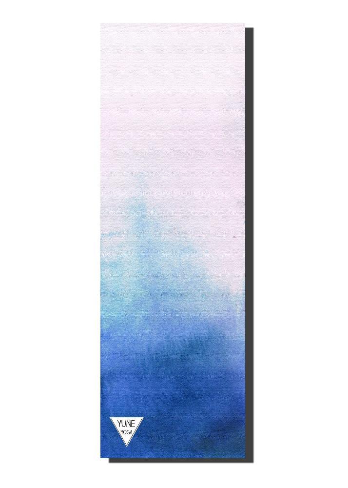 Yoga Mat | 6mm Thick | Blue | Non-Slip | Eco Friendly | Yune Yoga | Serenity - GilloServ