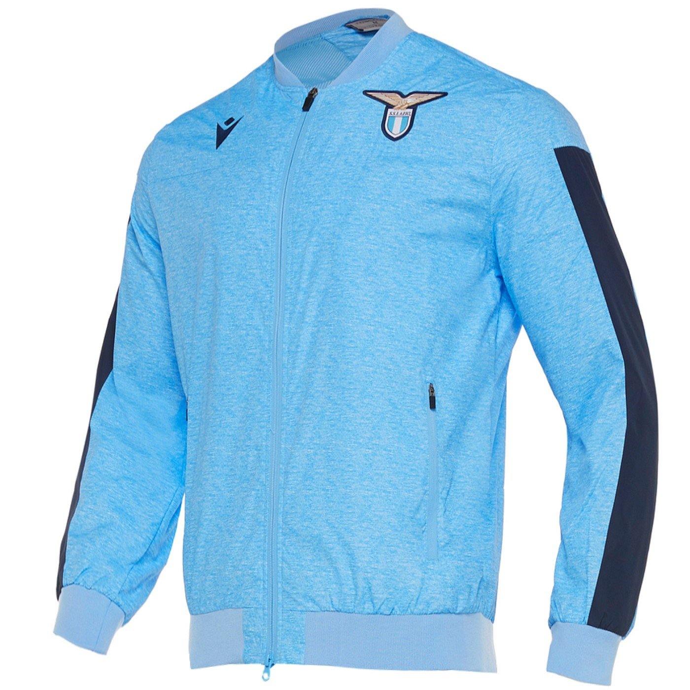 Lazio presentation soccer tracksuit sky blue - GilloServ