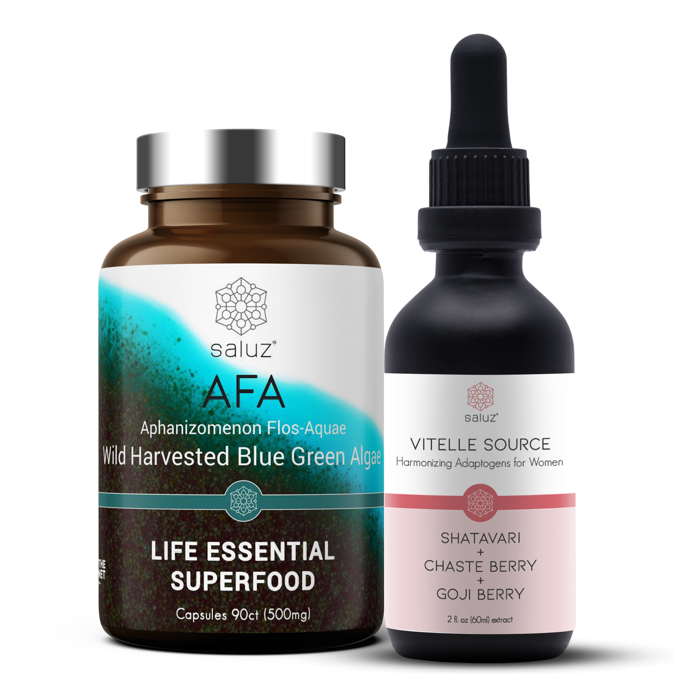 Vitelle Womens Energy Promoting Pairing AFA Nourishing Tonic For Health