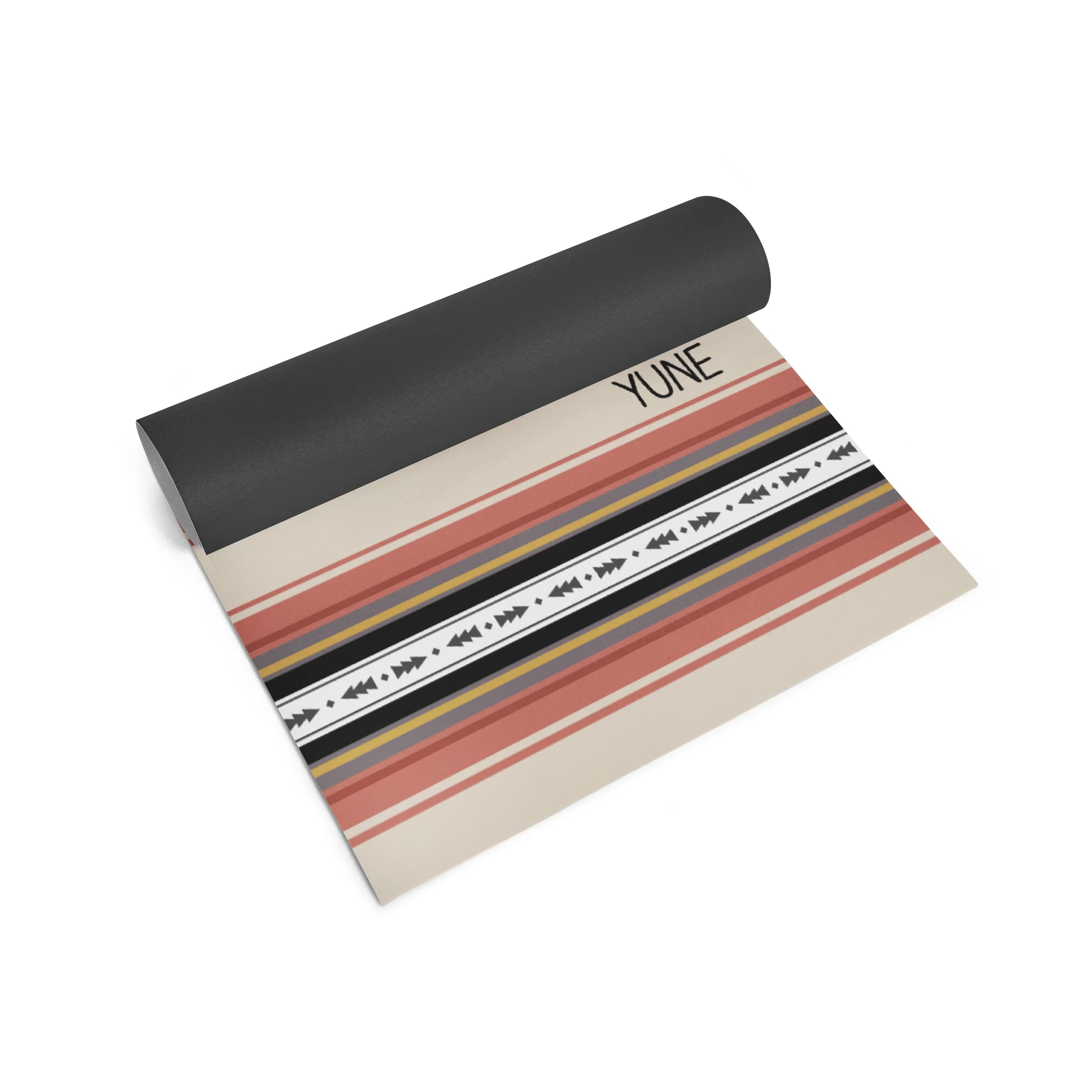 Yoga Mat | 6mm Thick | Striped | Non-Slip | Eco Friendly | Yune Yoga | Dion - GilloServ