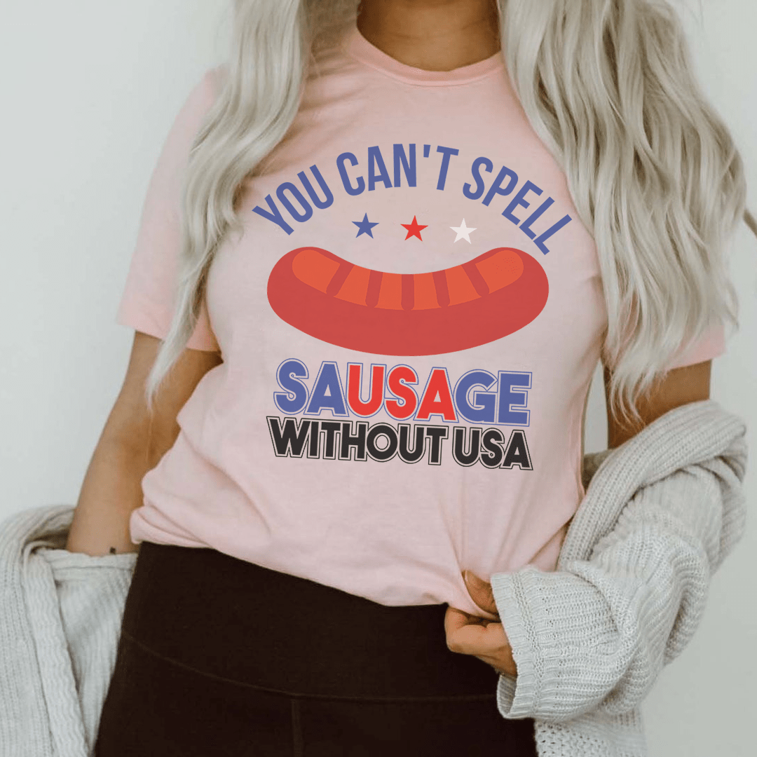 Spell Sausage USA Tee - GilloServ